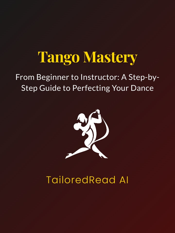 Tango Mastery Book: From Beginner to Instructor: A Step-by-Step Guide ...