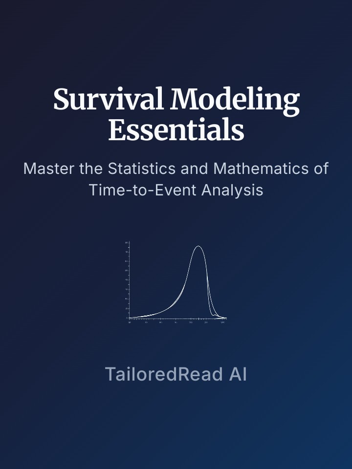 Survival Analysis Math Survival Modeling Essentials Book: Master the Statistics and ...