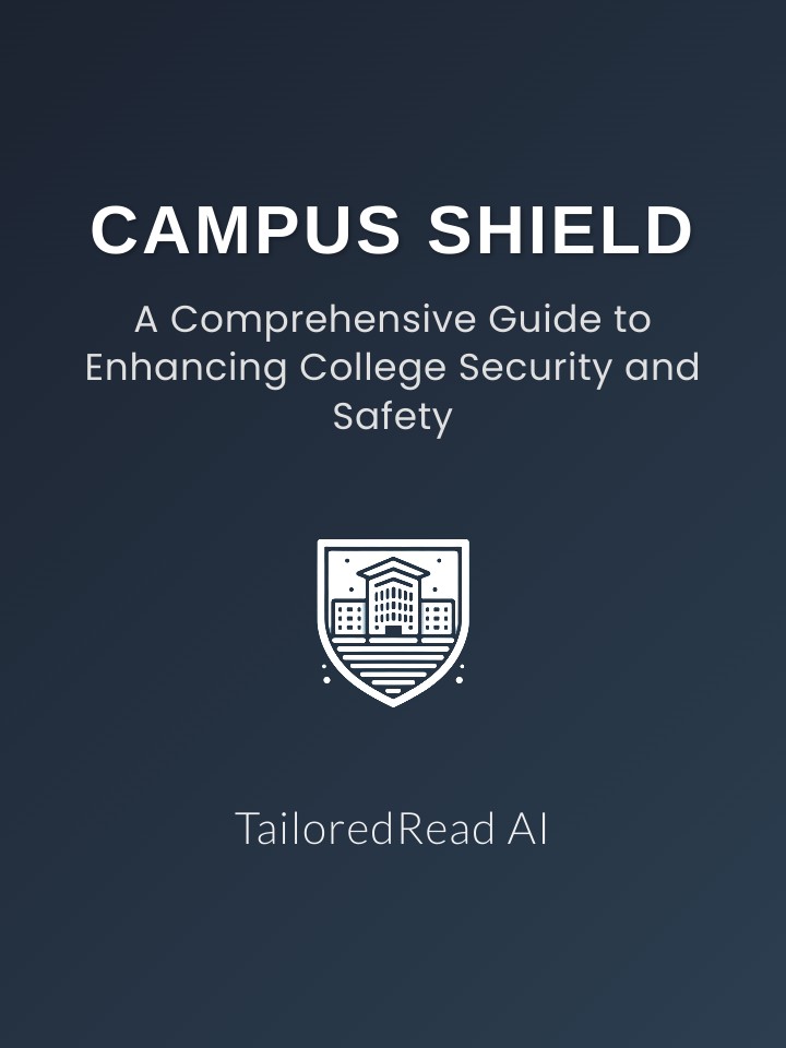 Campus Shield Book: A Comprehensive Guide to Enhancing College Security ...