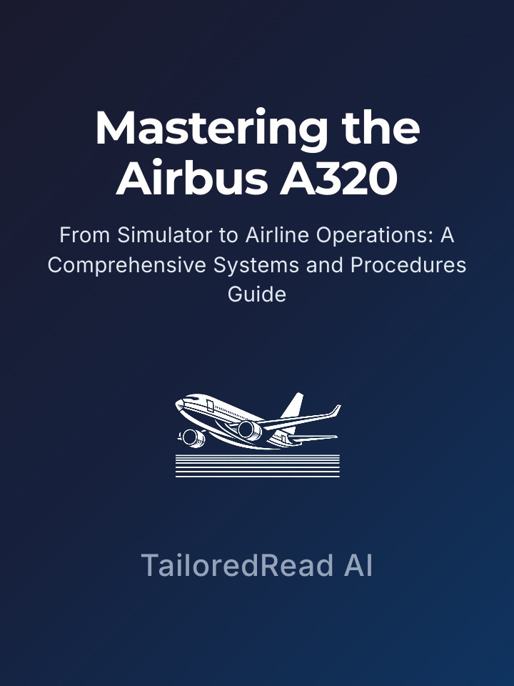 Mastering the Airbus A320 book cover
