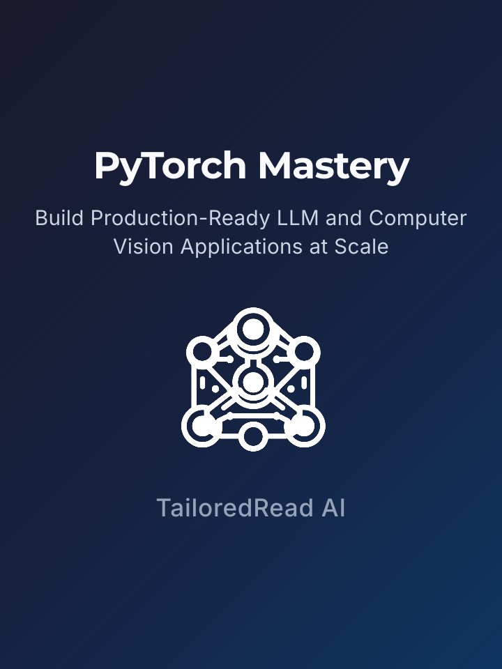 PyTorch Mastery Book: Build Production-Ready LLM and Computer Vision ...