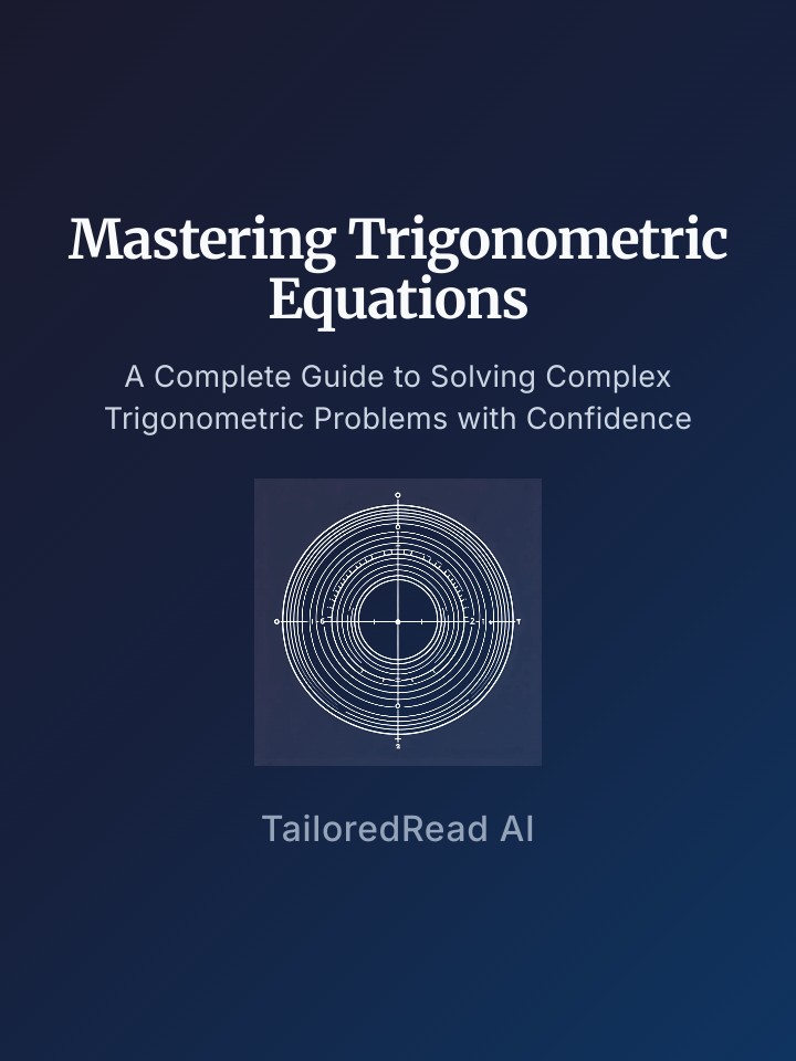 Mastering Trigonometric Equations Book: A Complete Guide to Solving ...