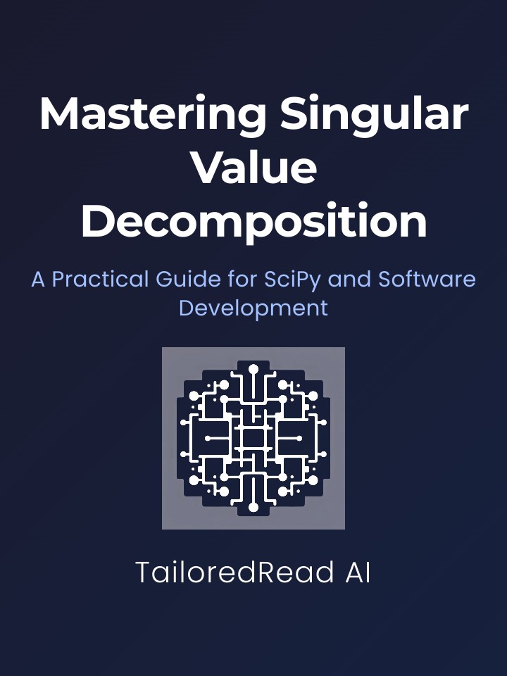 Singular Software Mastering Singular Value Decomposition Book: A Practical Guide for ...