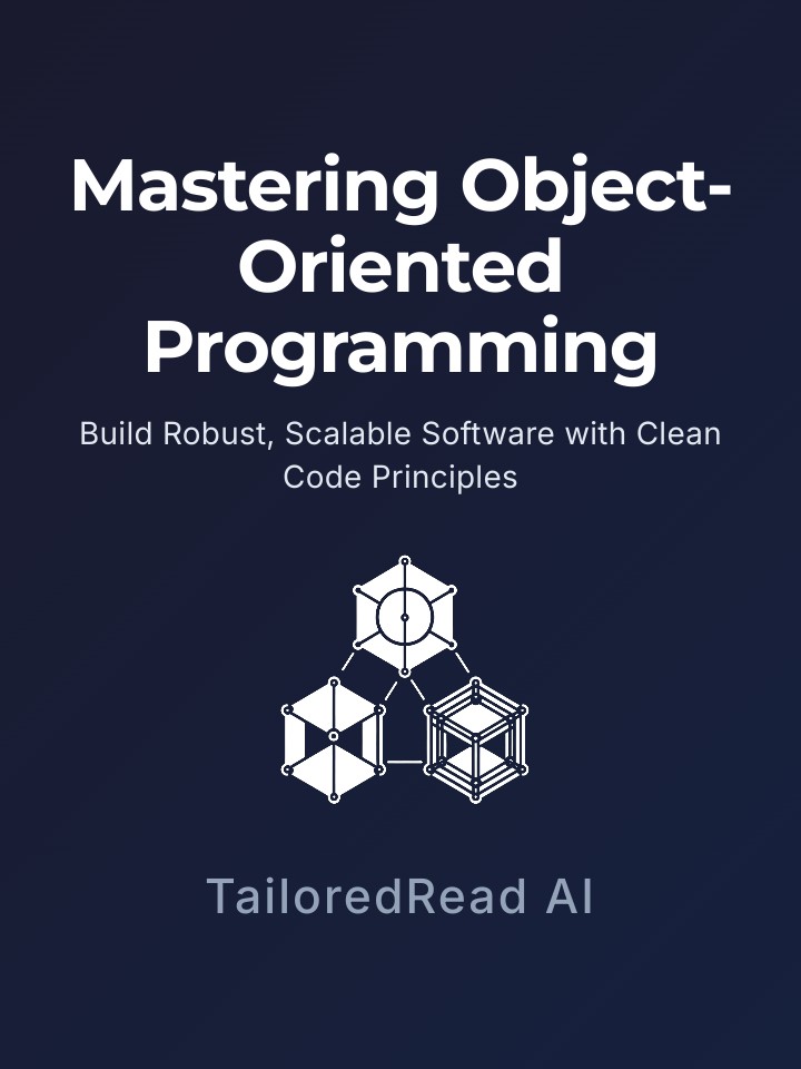 Mastering Object-Oriented Programming Book: Build Robust, Scalable ...