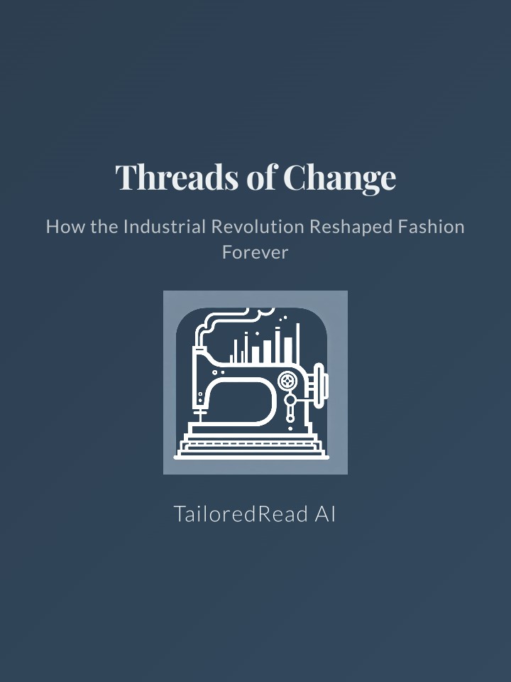 Thread Revolution Threads of Change Book: How the Industrial Revolution Reshaped Fashion ...