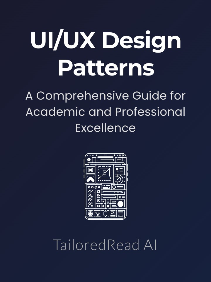 UI/UX Design Patterns Book: A Comprehensive Guide for Academic and ...