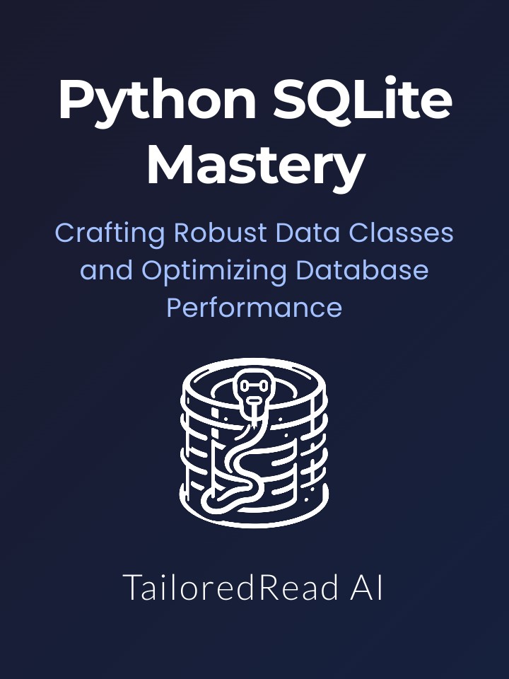 Python SQLite Mastery Book: Crafting Robust Data Classes and Optimizing ...