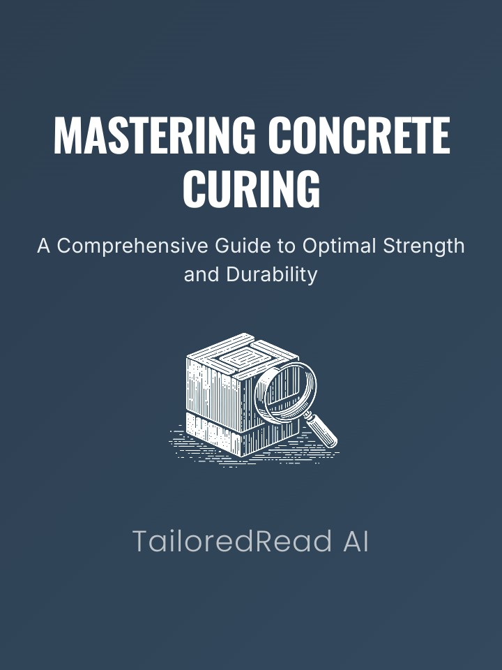 Mastering Concrete Curing Book: A Comprehensive Guide to Optimal ...