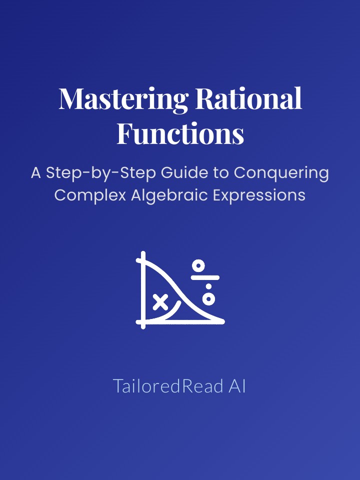 Mastering Rational Functions Book: A Step-by-Step Guide to Conquering ...