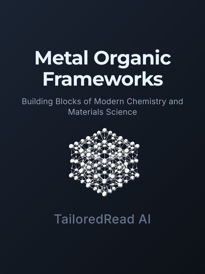 Science Behind Framework Metal Organic Frameworks Book: Building Blocks of Modern Chemistry and ...