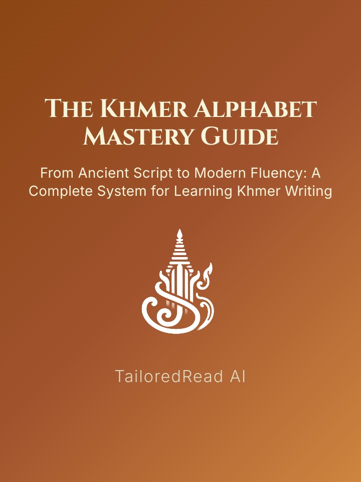 Khemer Writing Script The Khmer Alphabet Mastery Guide Book: From Ancient Script to Modern ...