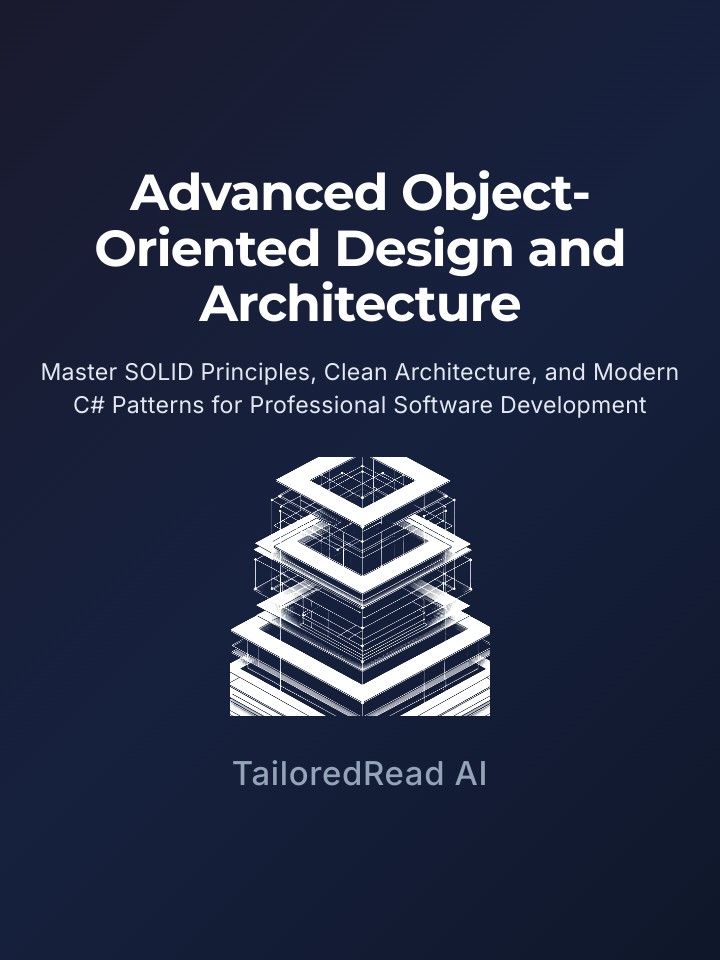 Advanced Object-Oriented Design and Architecture Book: Master SOLID ...